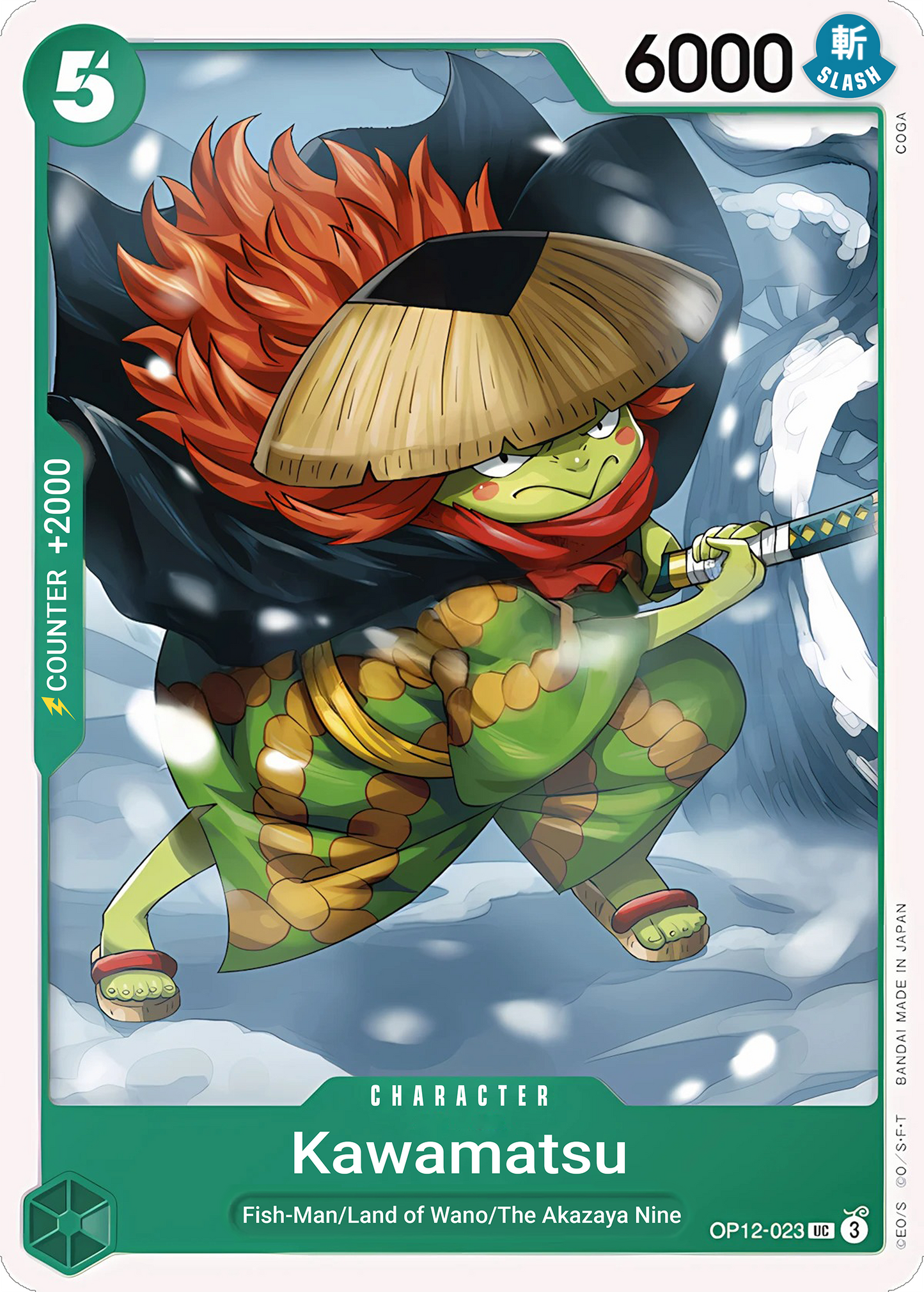 Kawamatsu - One Piece TCG Card