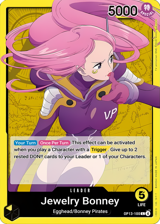Jewelry Bonney (100) - One Piece TCG Card