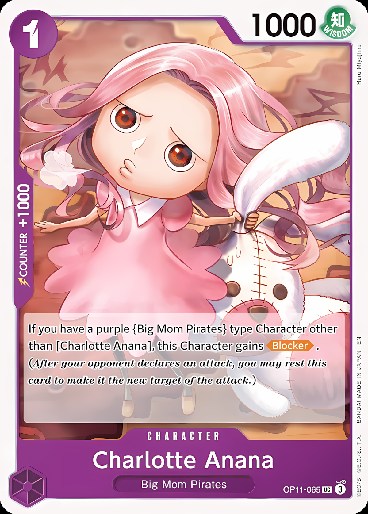 Charlotte Anana - One Piece TCG Card