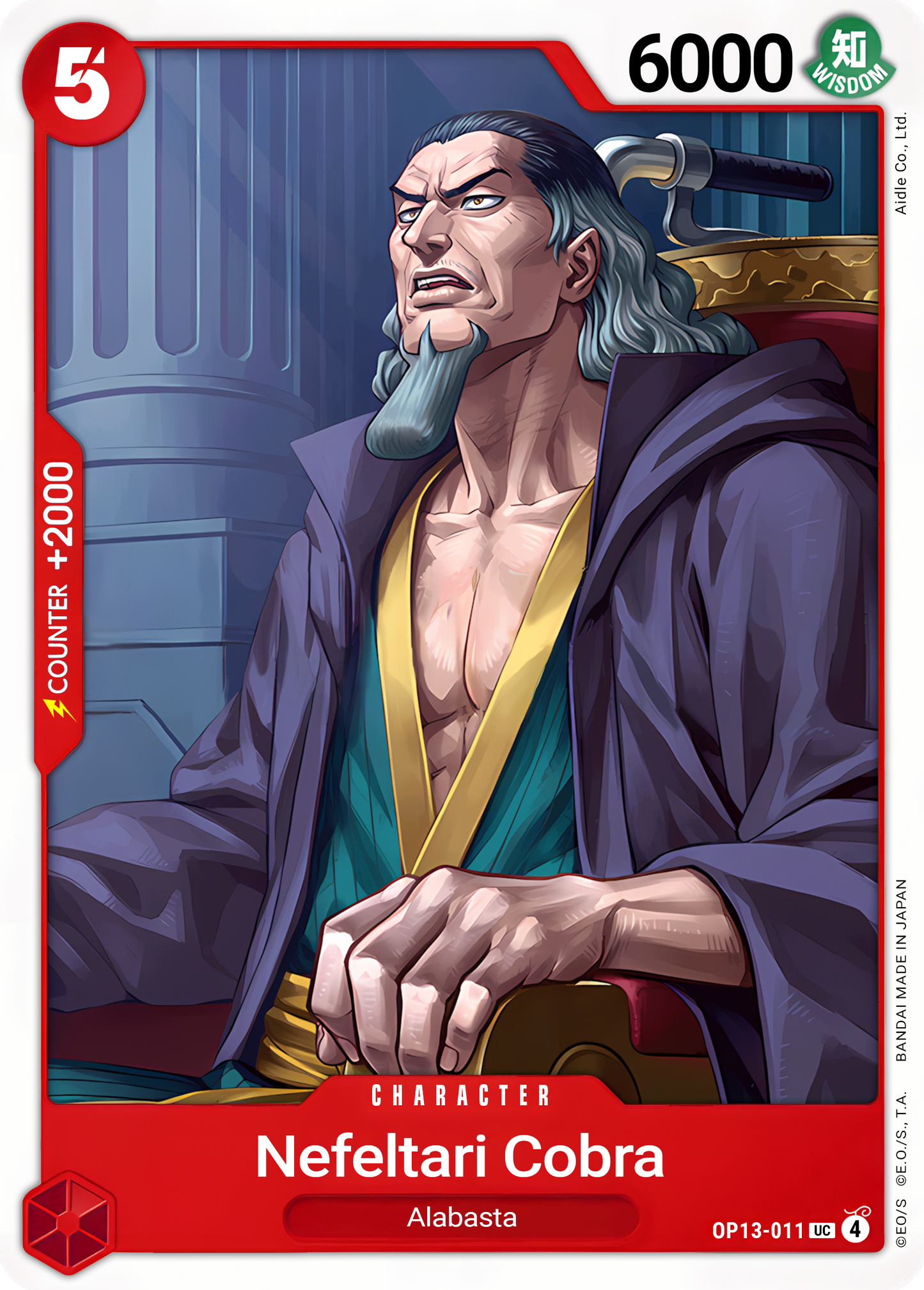Nefeltari Cobra - One Piece TCG Card