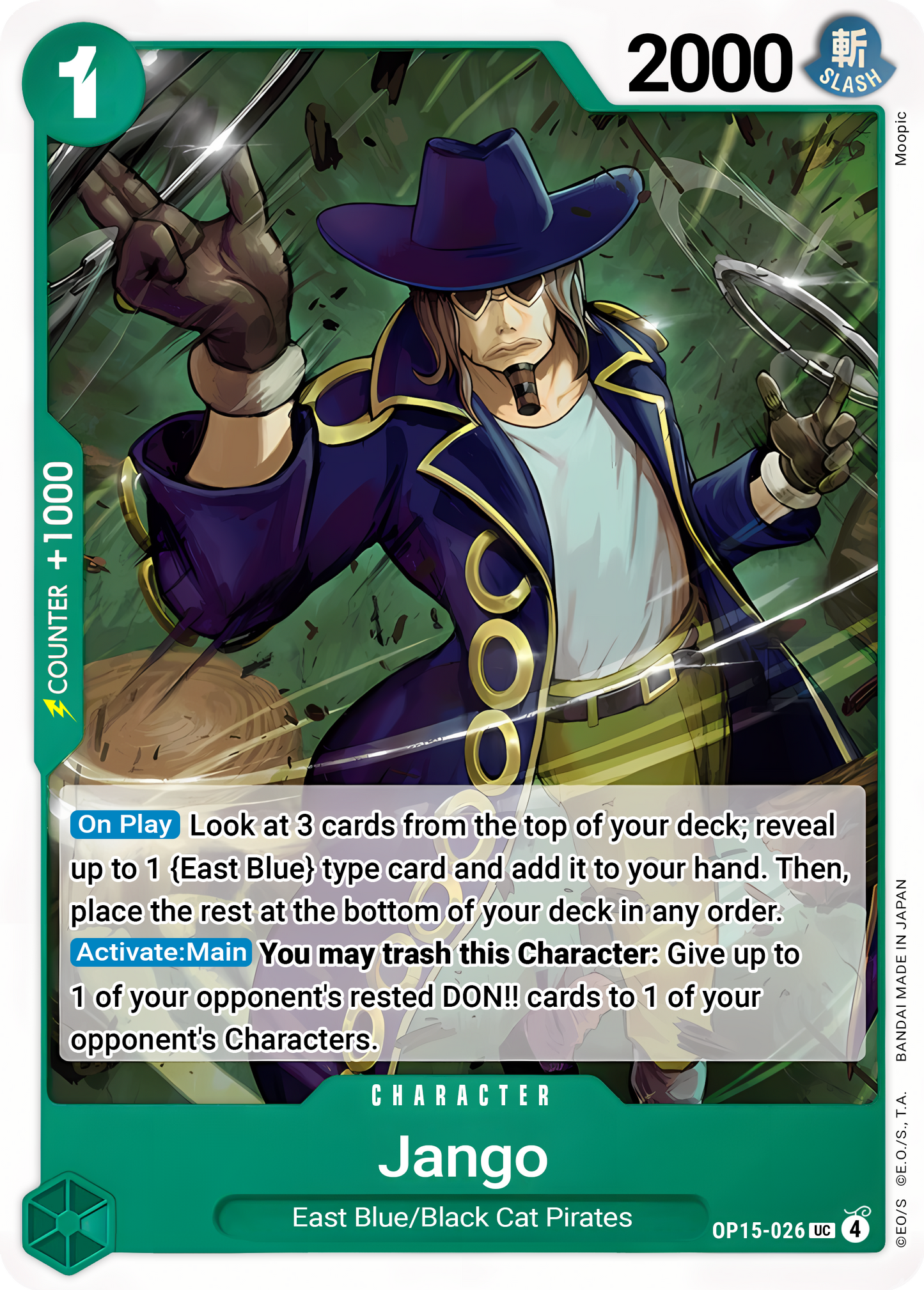 Jango - One Piece TCG Card