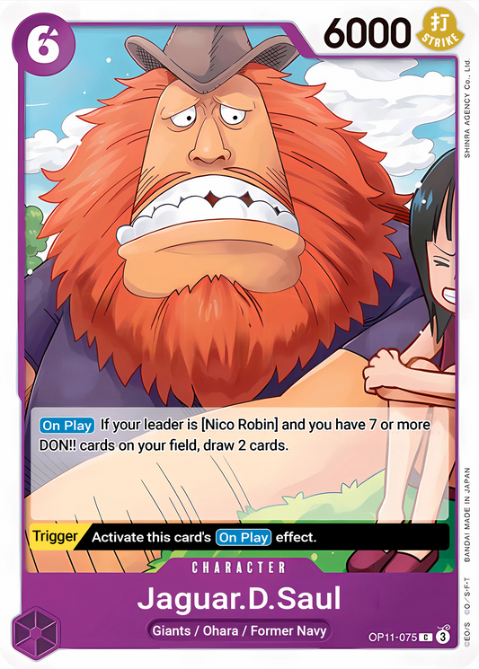 Jaguar.D.Saul - One Piece TCG Card