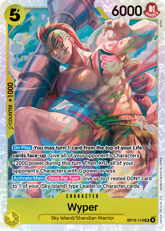 Wyper (Foil) - One Piece TCG Card