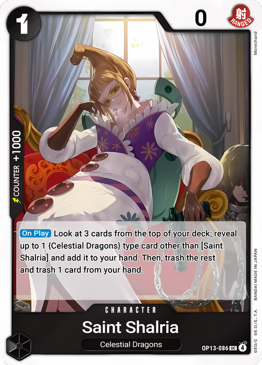 Saint Shalria - One Piece TCG Card
