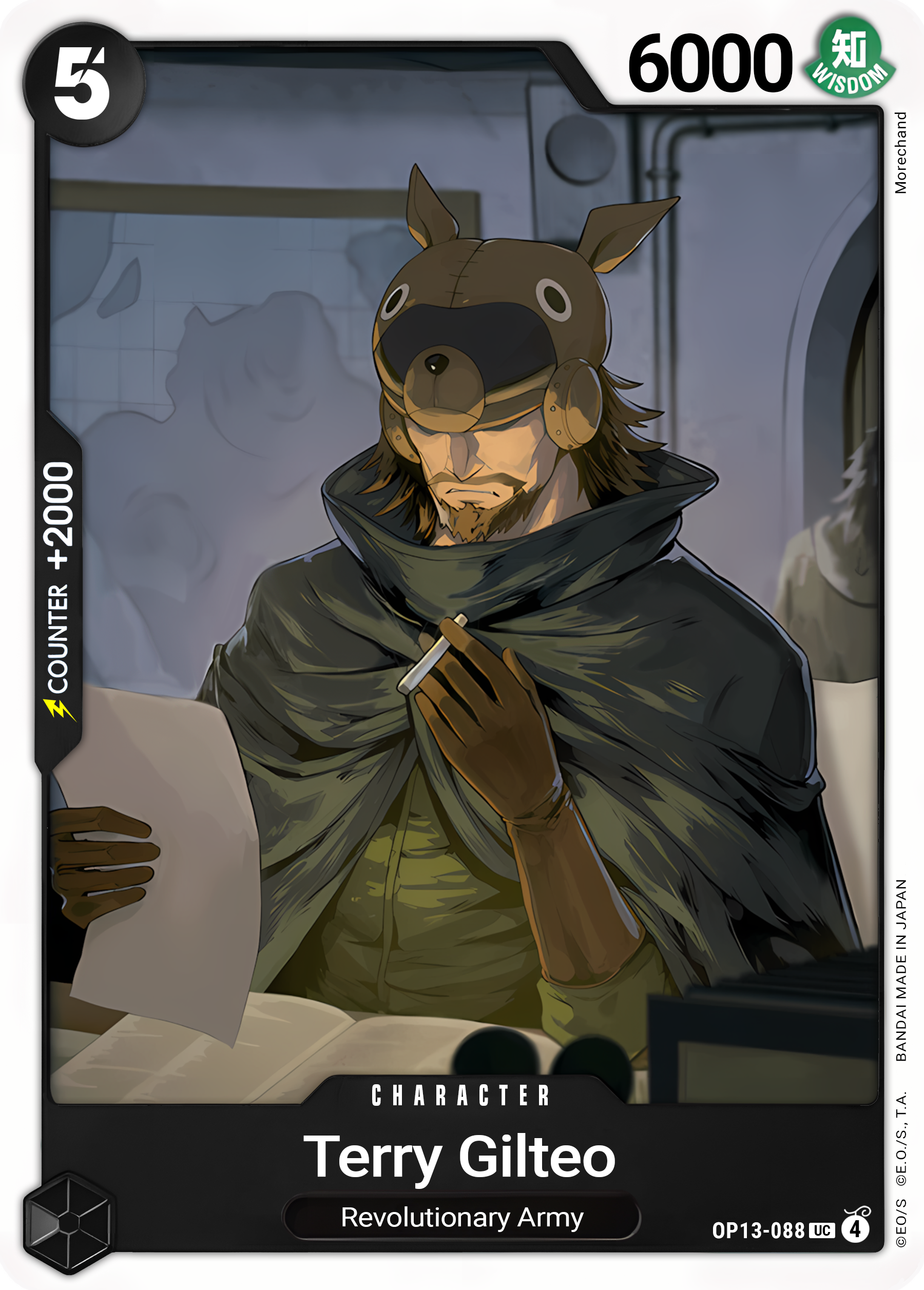 Terry Gilteo - One Piece TCG Card