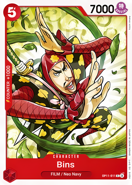 Bins - One Piece TCG Card