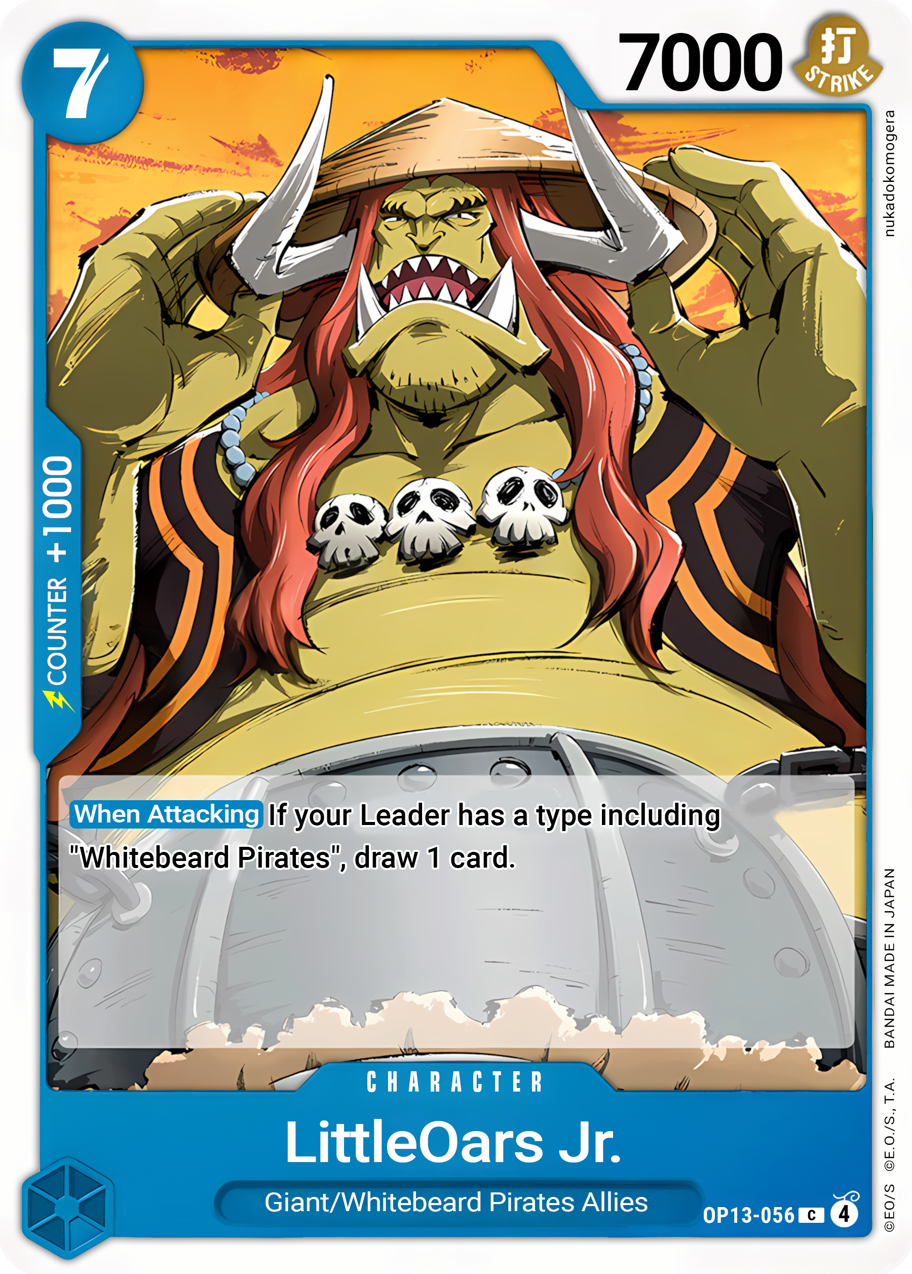 LittleOars Jr. - One Piece TCG Card
