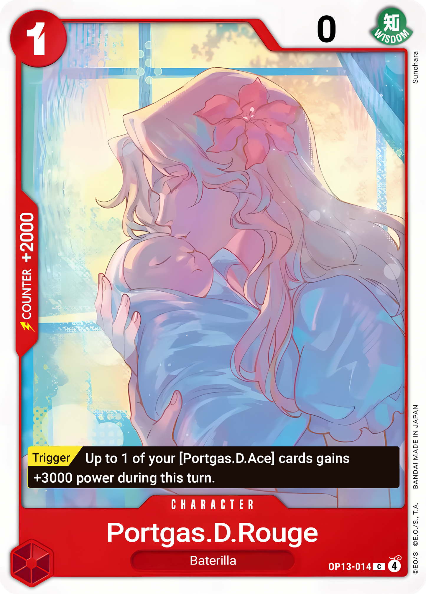 Portgas.D.Rouge - One Piece TCG Card