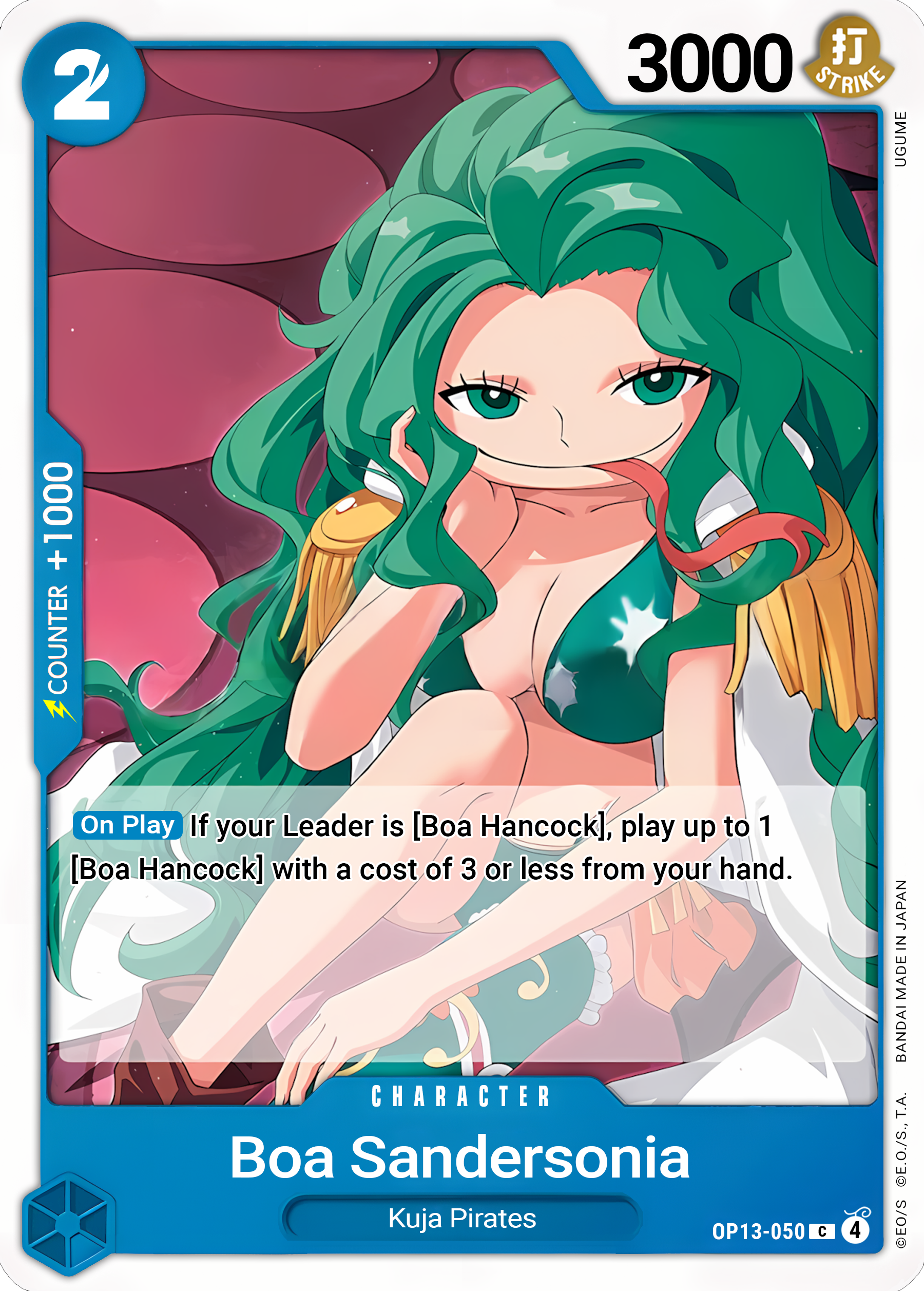 Boa Sandersonia - One Piece TCG Card