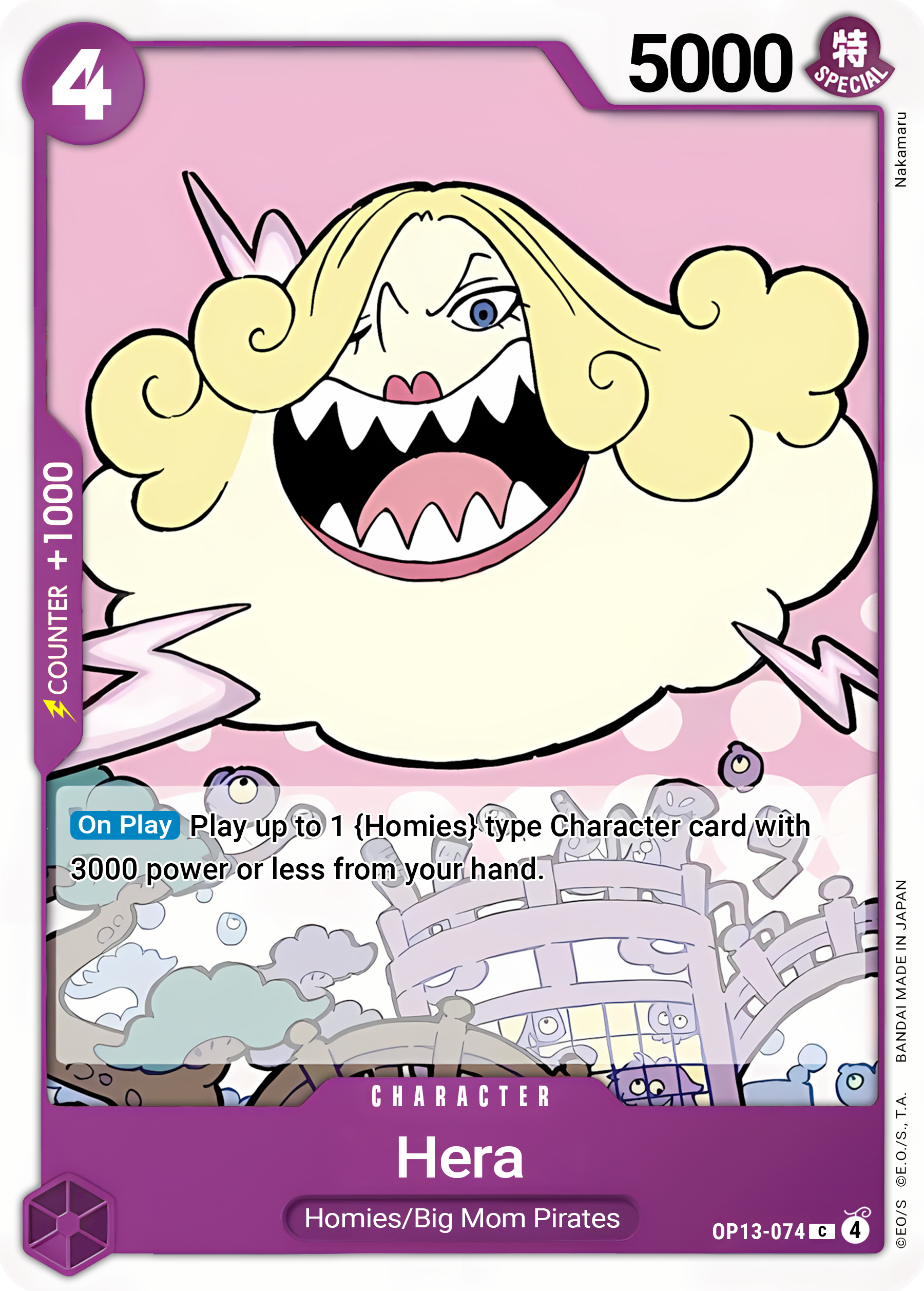 Hera - One Piece TCG Card