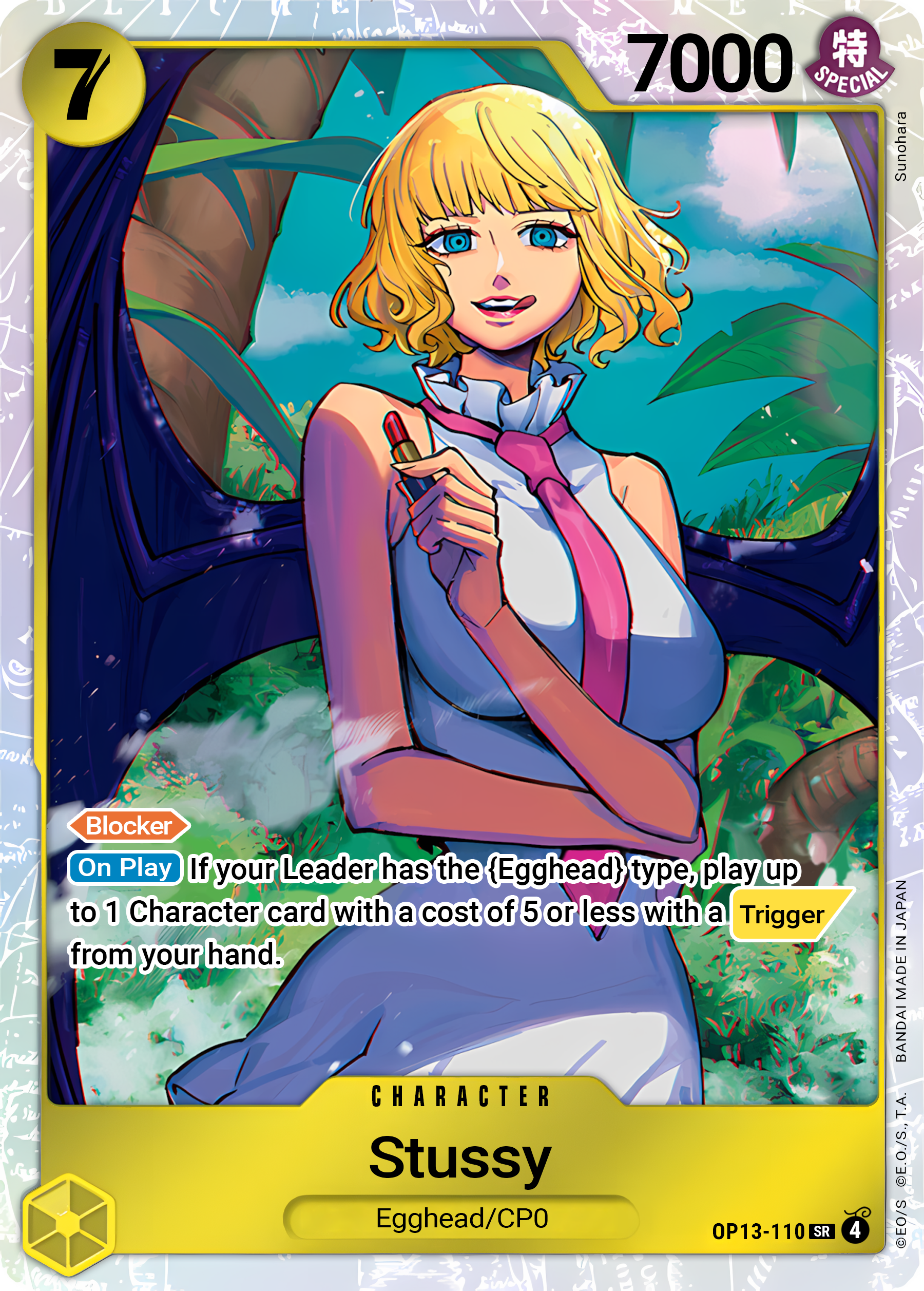 Stussy (Foil) - One Piece TCG Card