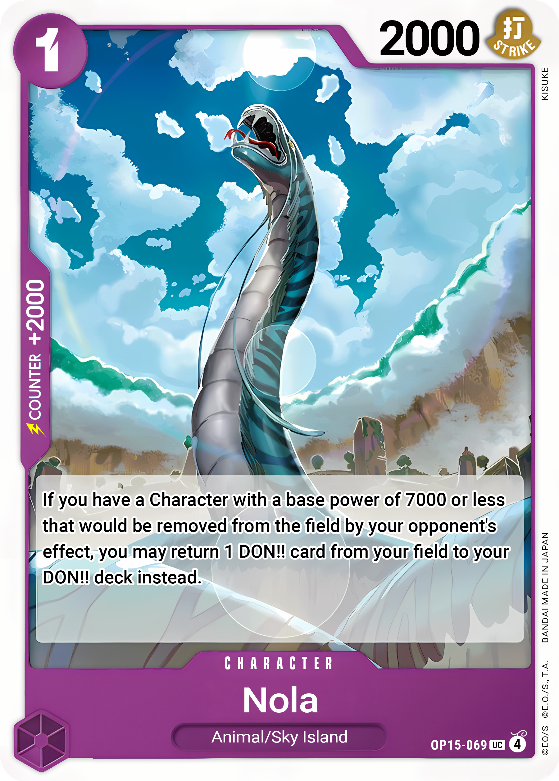 Nola - One Piece TCG Card