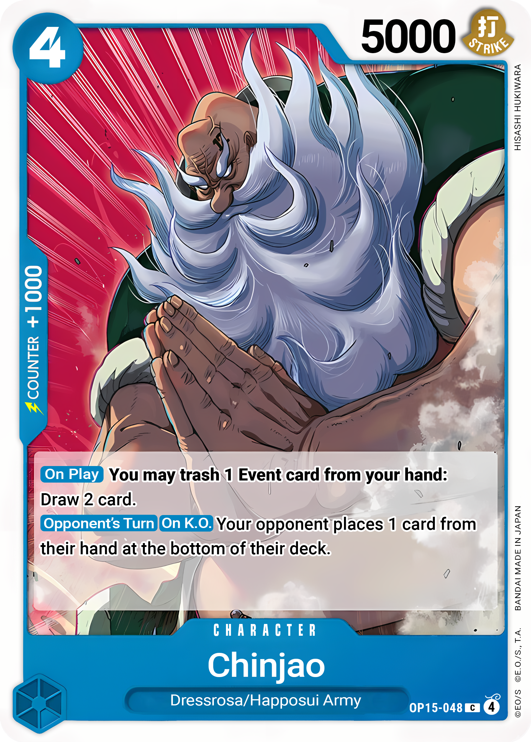 Chinjao - One Piece TCG Card