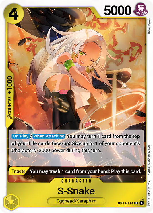 S-Snake (Foil) - One Piece TCG Card
