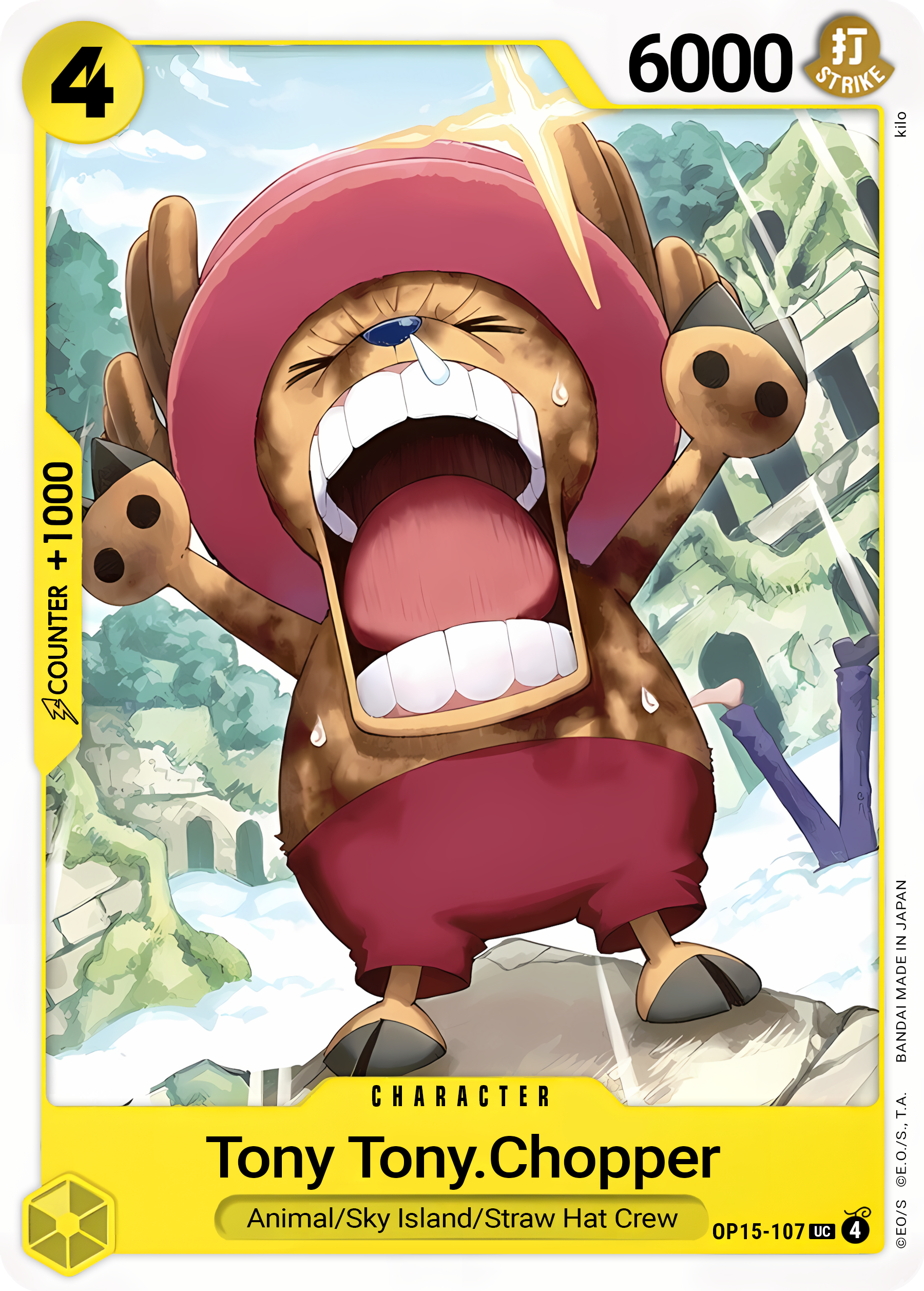 Tony Tony.Chopper (OP15-107) - One Piece TCG Card