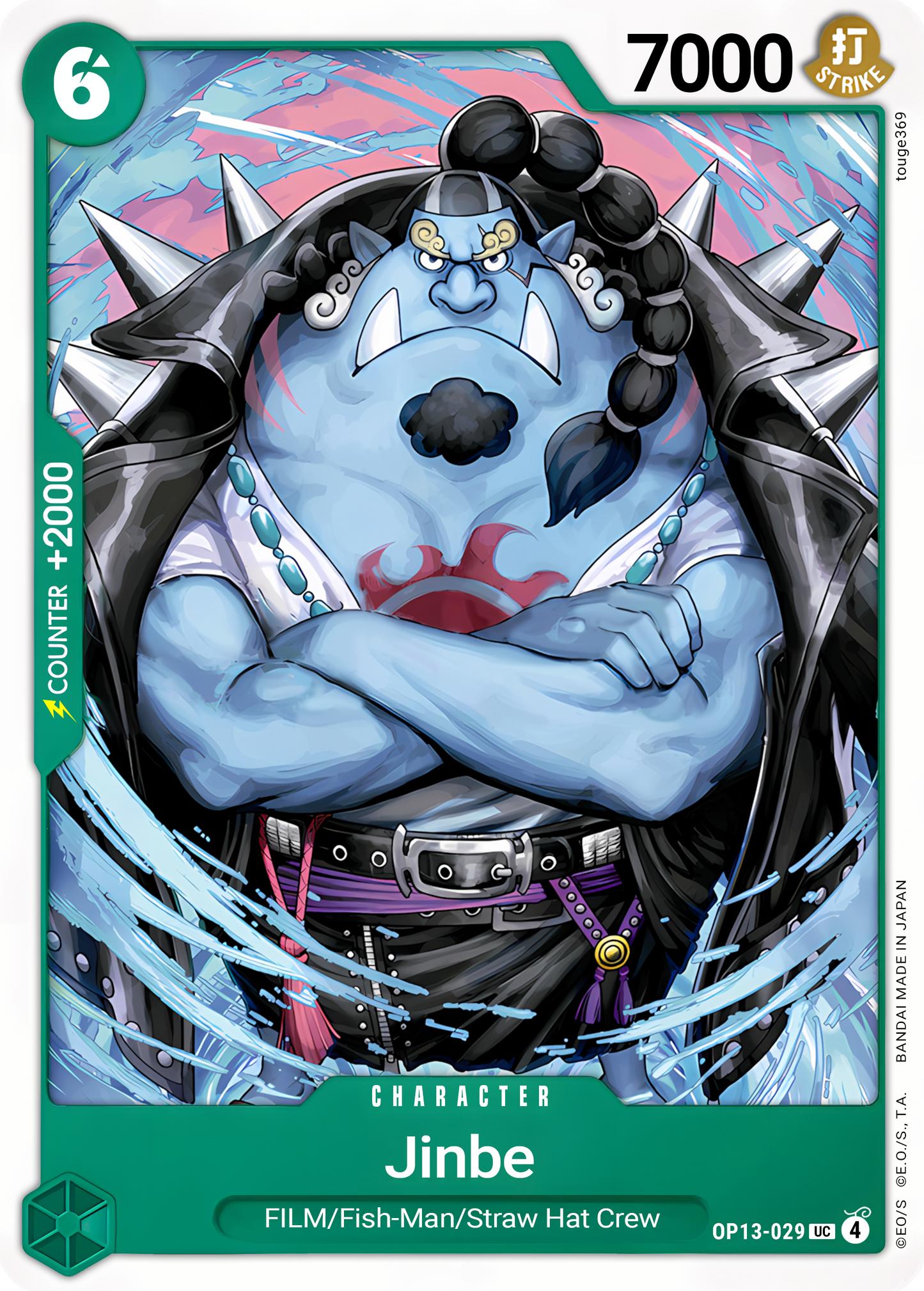 Jinbe - One Piece TCG Card