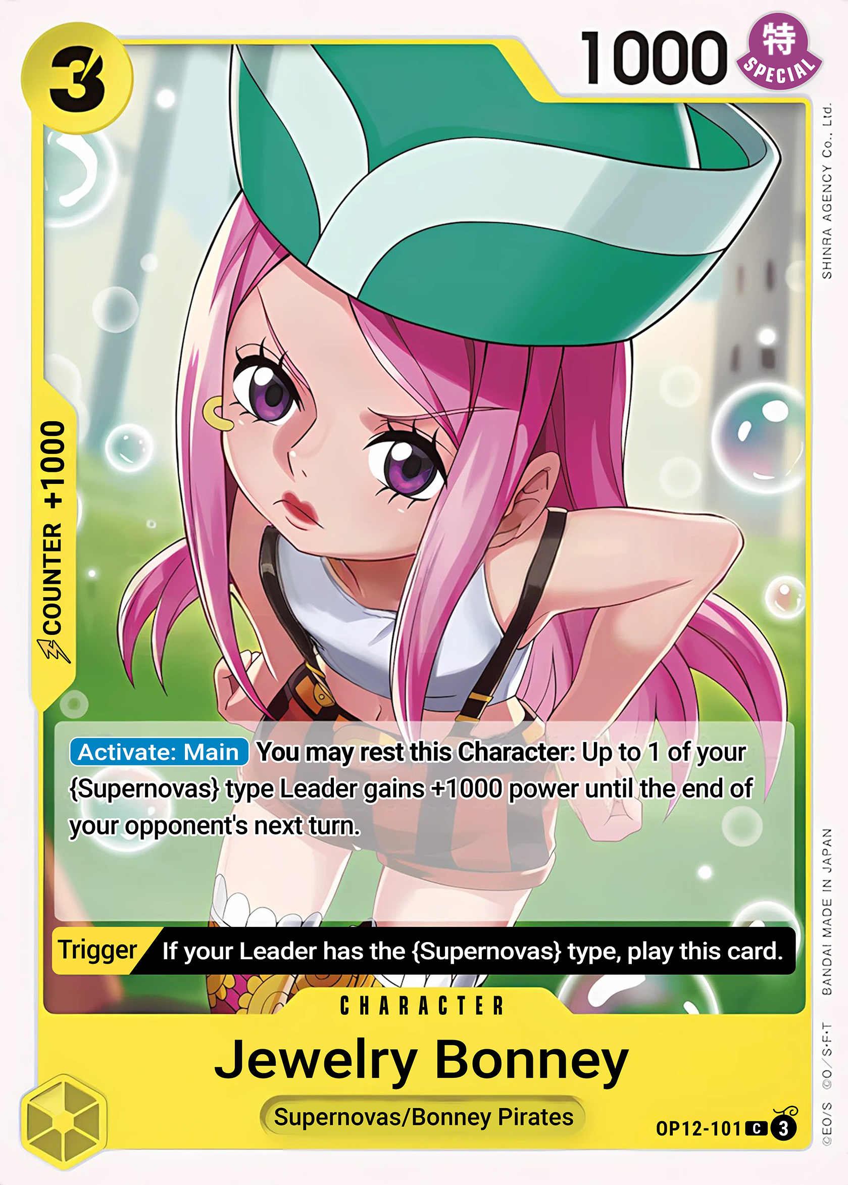 Jewelry Bonney (101) - One Piece TCG Card