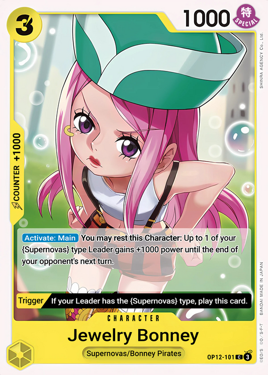 Jewelry Bonney (101) - One Piece TCG Card