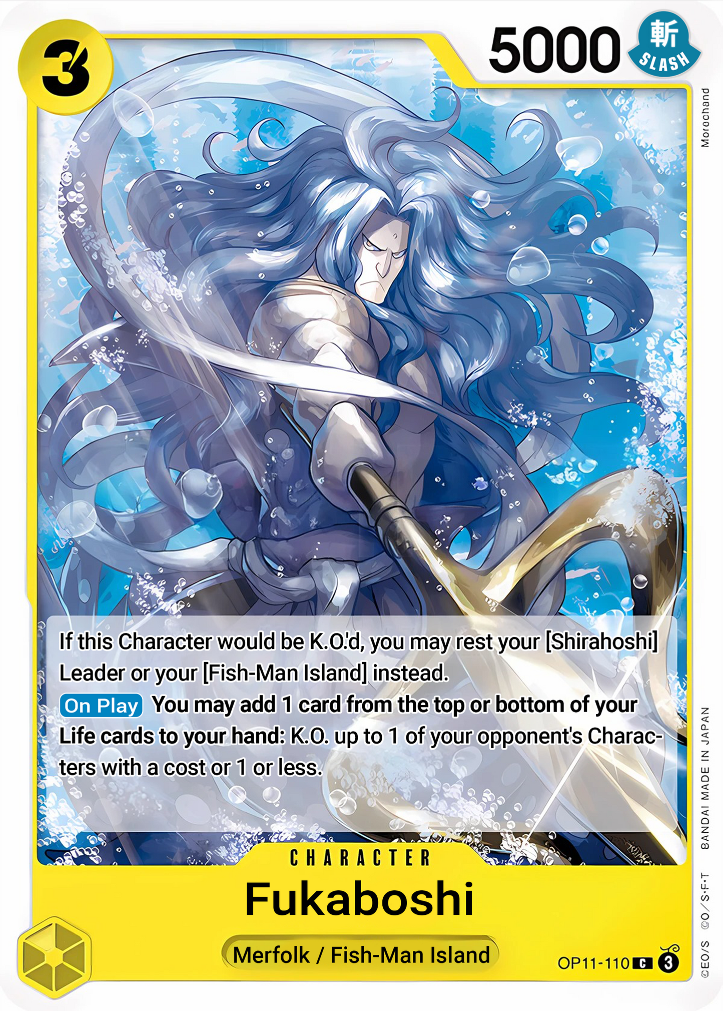 Fukaboshi - One Piece TCG Card