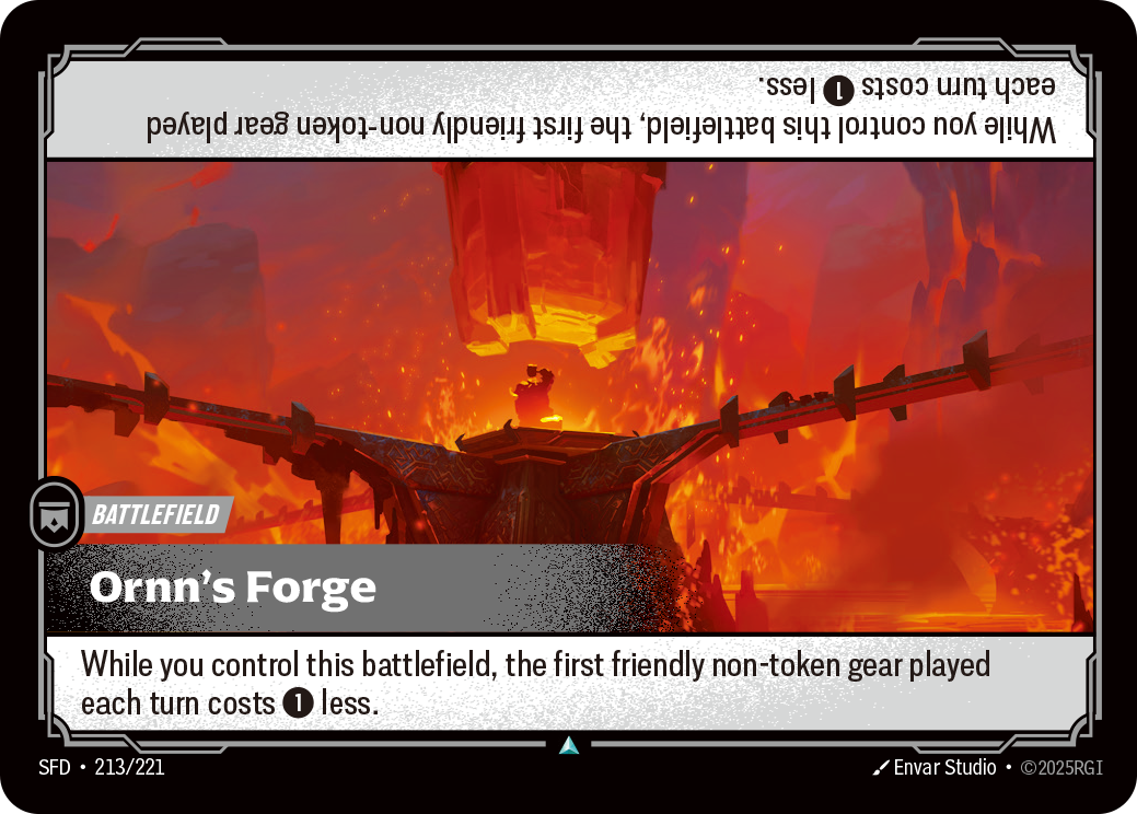 Ornn's Forge - Riftbound TCG Card
