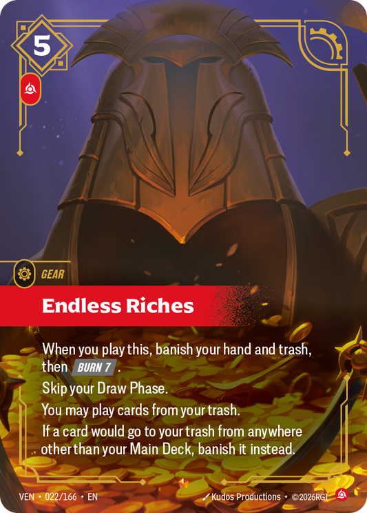 Endless Riches (Foil) - Riftbound Vendetta