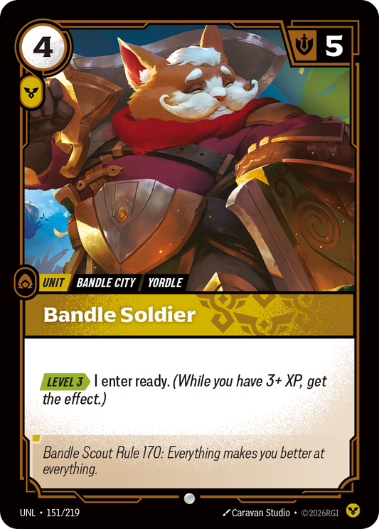 Bandle Soldier - Riftbound TCG Card
