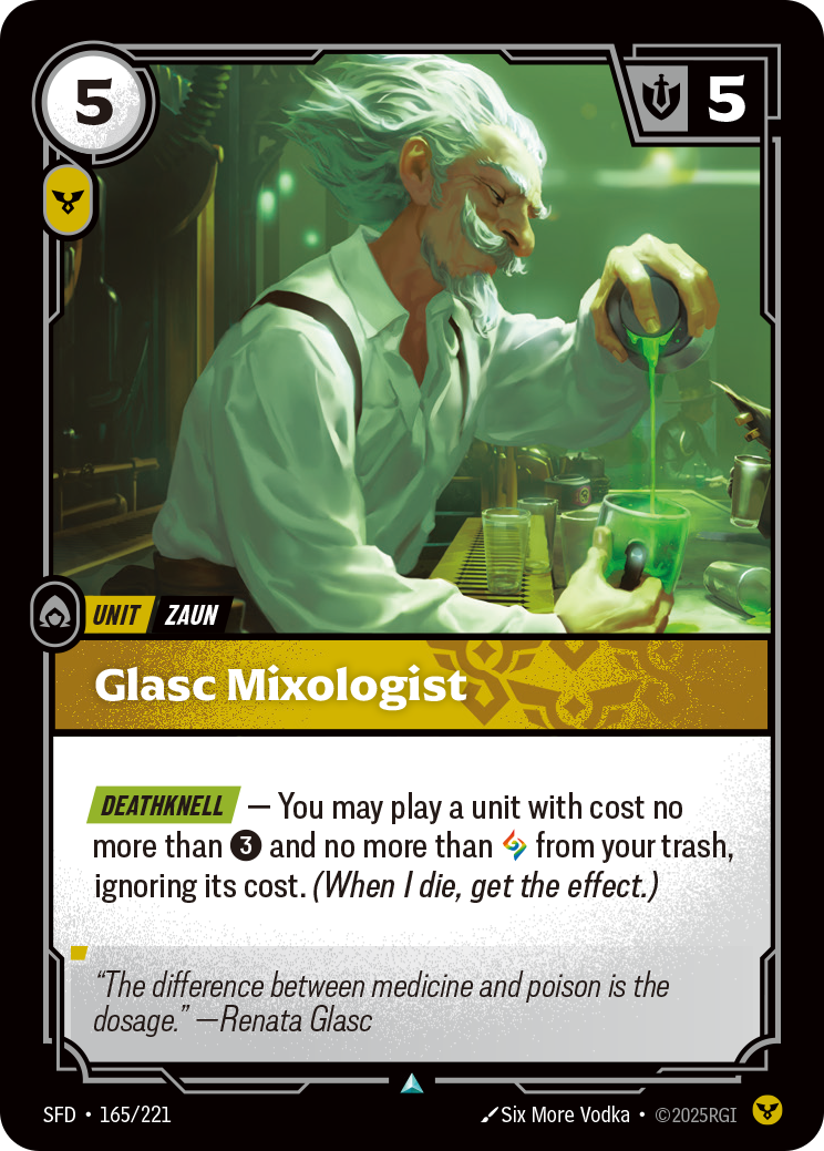 Glasc Mixologist - Riftbound TCG Card