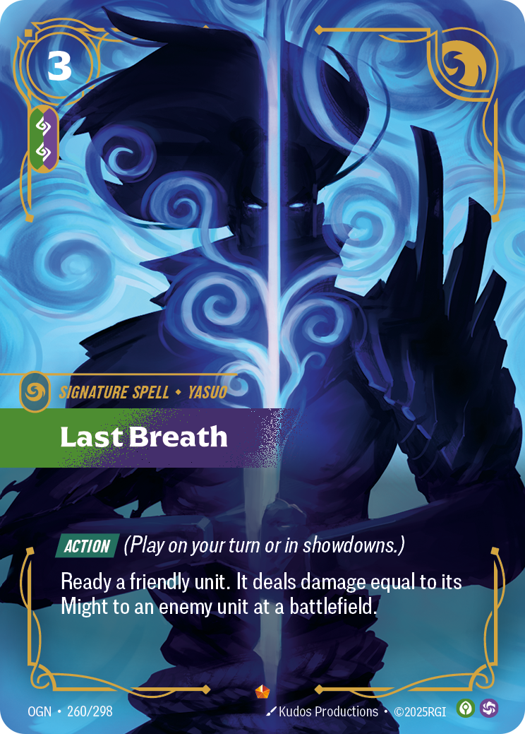 Last Breath - Riftbound TCG Card