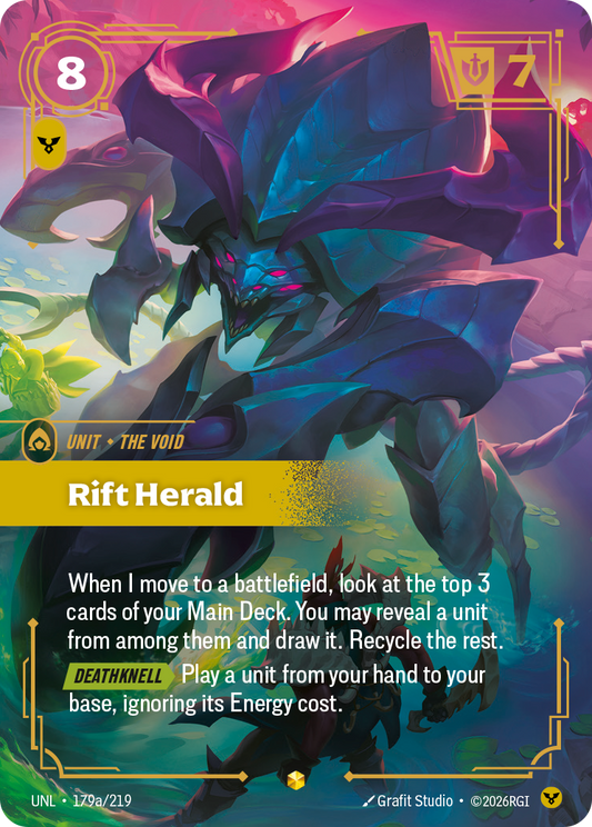 Rift Herald (Alternate Art) - Riftbound TCG Card