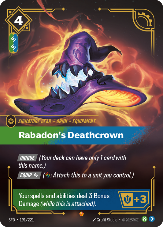 Rabadon's Deathcrown - Riftbound TCG Card