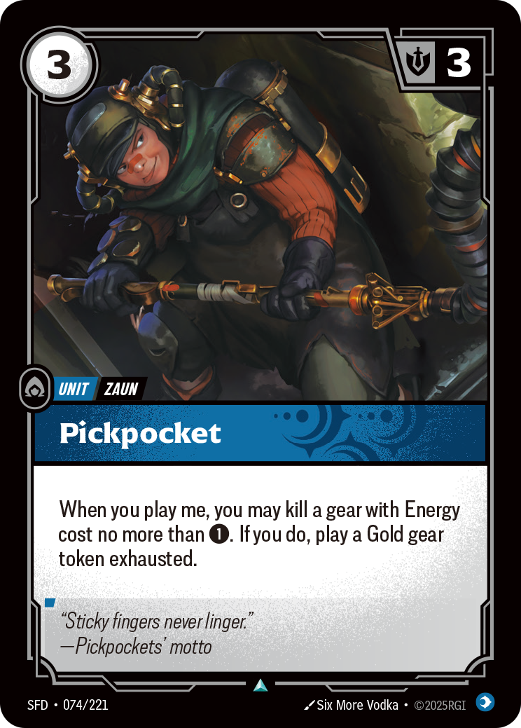 Pickpocket - Riftbound TCG Card
