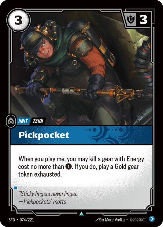 Pickpocket - Riftbound TCG Card