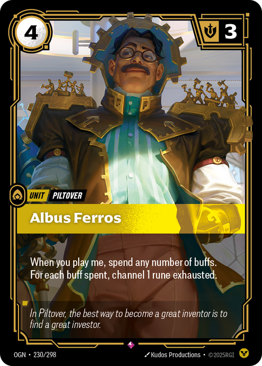 Albus Ferros - Riftbound TCG Card