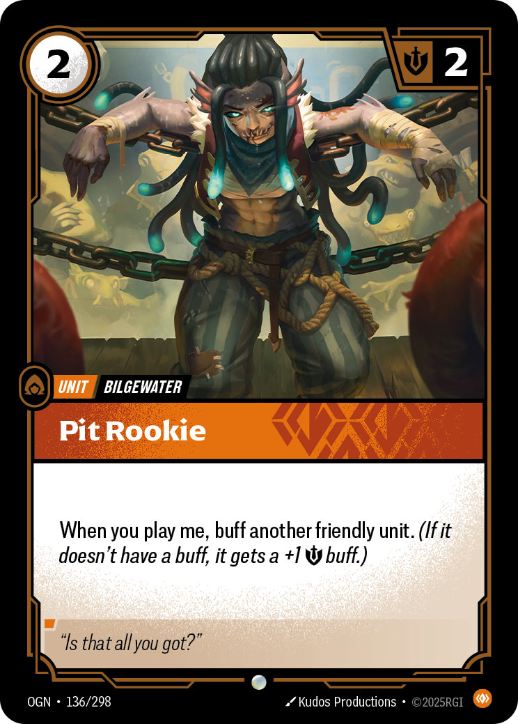 Pit Rookie - Riftbound TCG Card