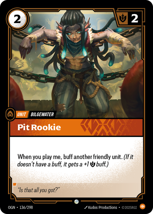 Pit Rookie - Riftbound TCG Card
