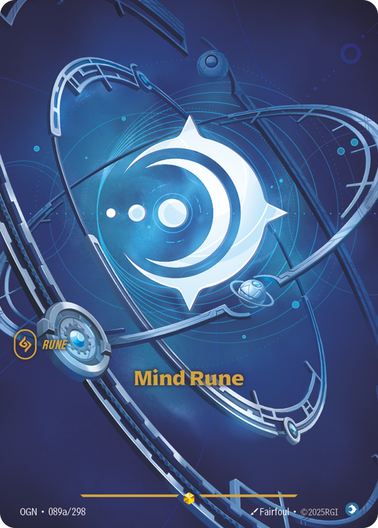 Mind Rune (Alternate Art) - Riftbound TCG Card