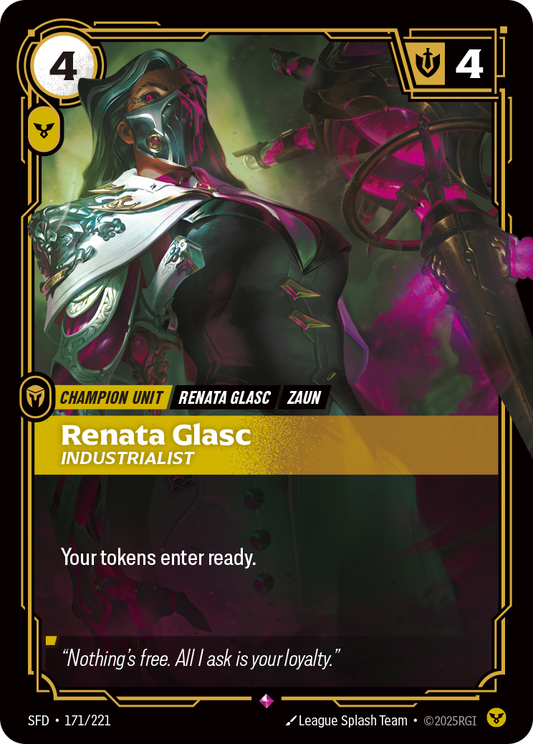 Renata Glasc - Industrialist - Riftbound TCG Card