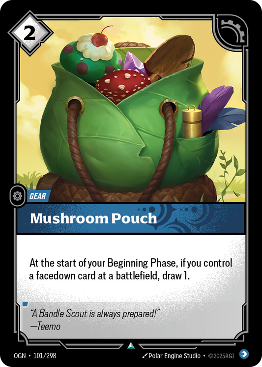 Mushroom Pouch - Riftbound TCG Card