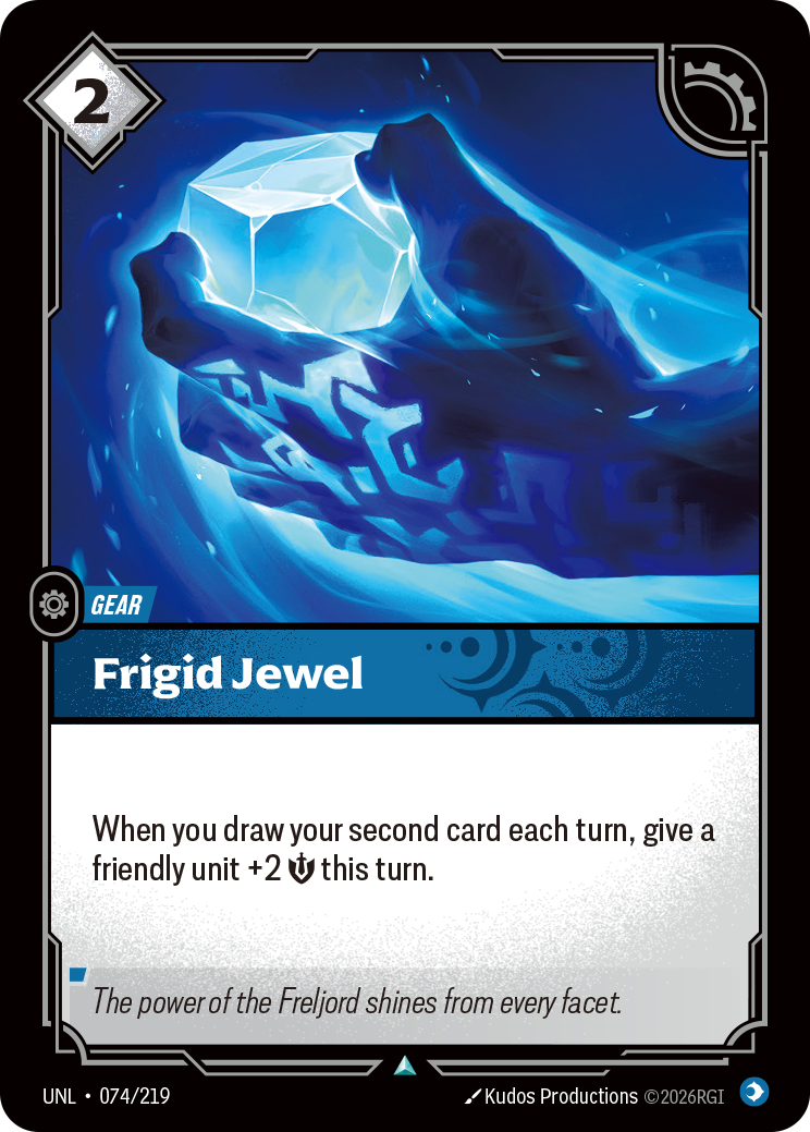Frigid Jewel - Riftbound TCG Card