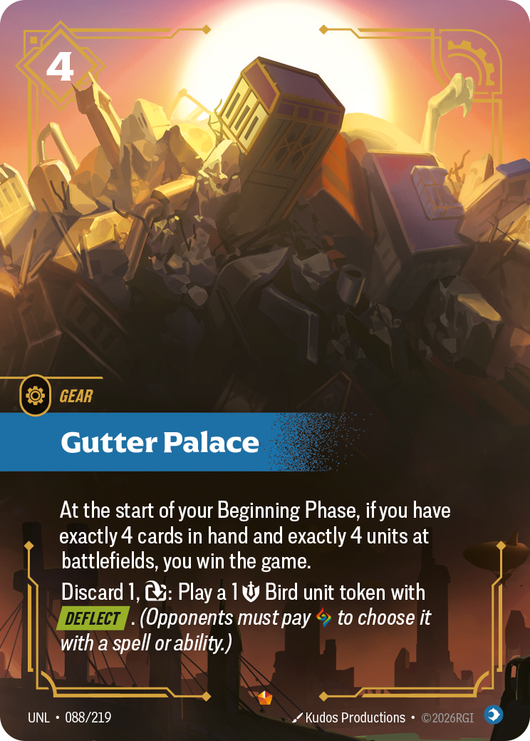 Gutter Palace - Riftbound TCG Card