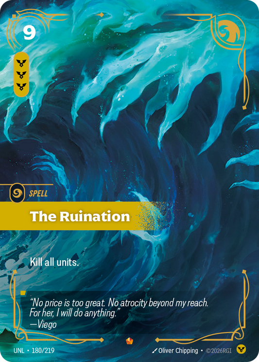 The Ruination - Riftbound TCG Card