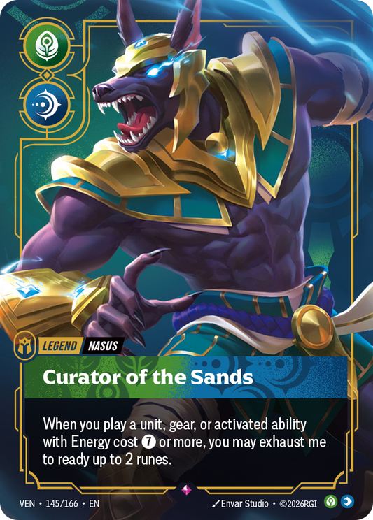 Nasus - Curator of the Sands (Foil) - Riftbound Vendetta