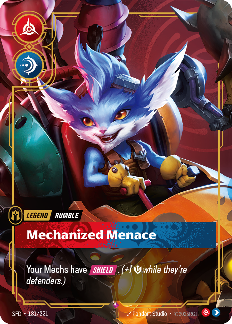 Rumble - Mechanized Menace - Riftbound TCG Card