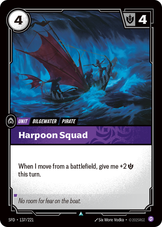 Harpoon Squad - Riftbound TCG Card