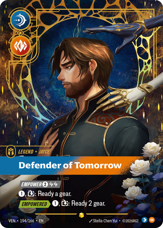 Jayce - Defender of Tomorrow (Overnumbered) (Foil) - Riftbound Vendetta