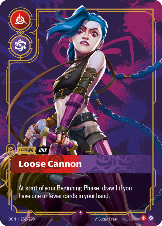 Jinx - Loose Cannon - Riftbound TCG Card