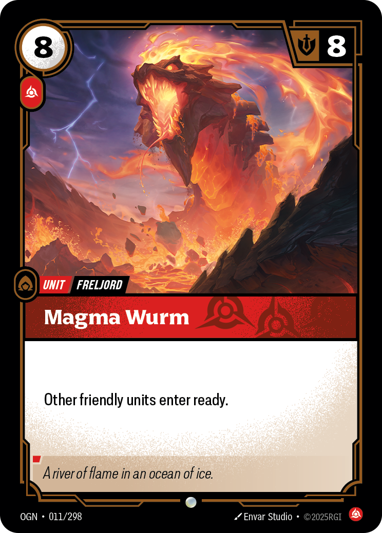 Magma Wurm - Riftbound TCG Card