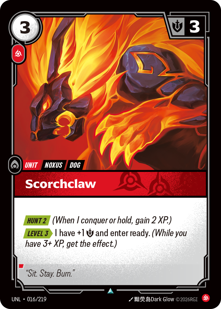Scorchclaw - Riftbound TCG Card
