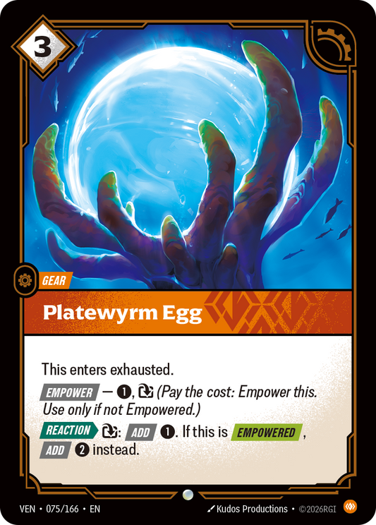 Platewyrm Egg - Riftbound Vendetta