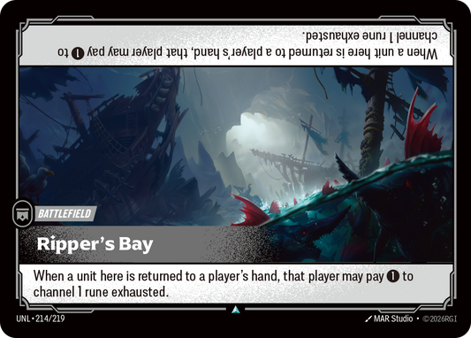 Ripper's Bay - Riftbound TCG Card